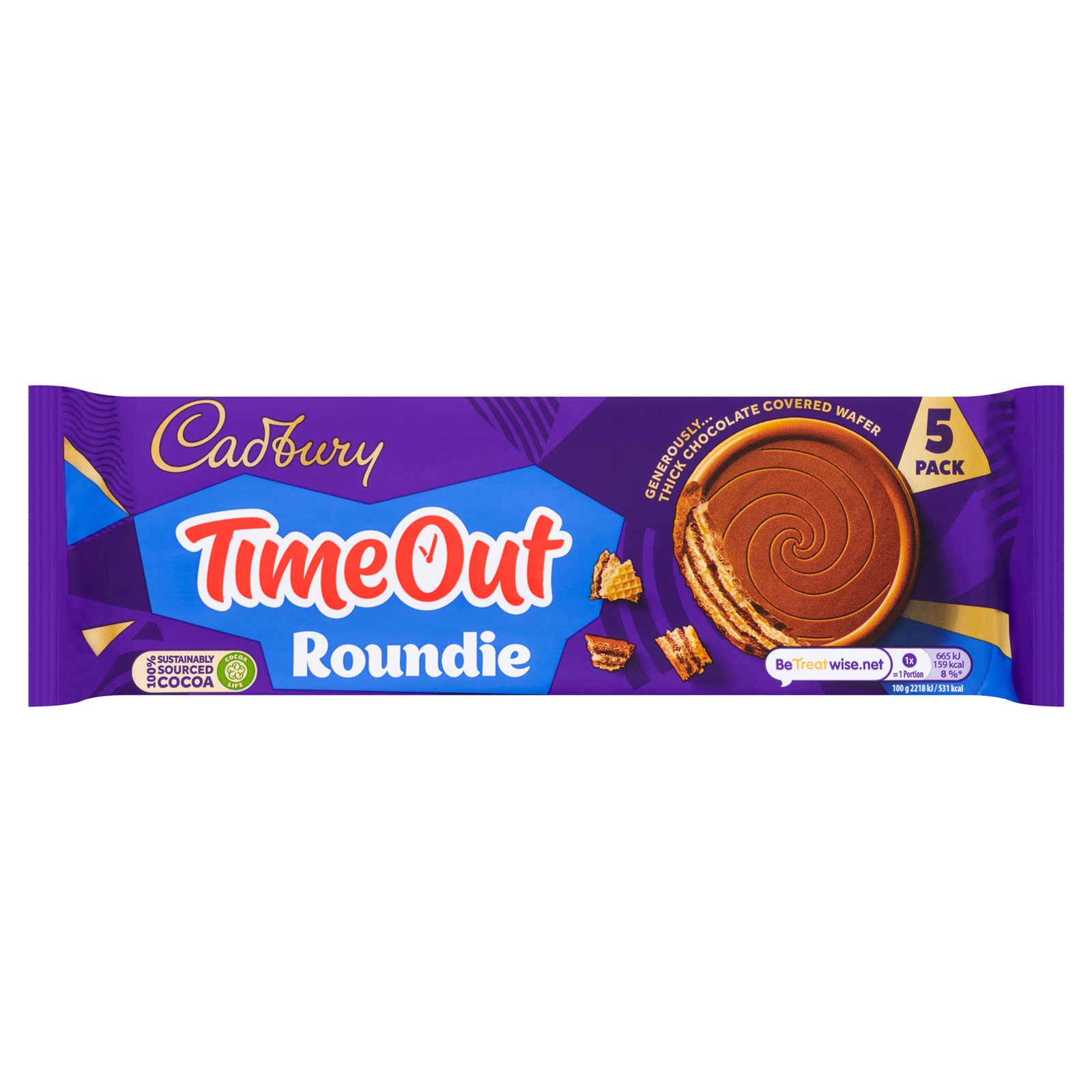 Cadbury Timeout Roundie Biscuits 150g Cadbury Timeout Roundie Biscuits 150g